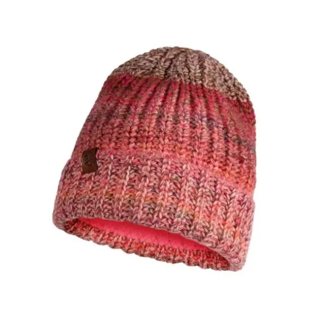 Buff - Olya - Knitted & Polar Beanie Hat - Dune