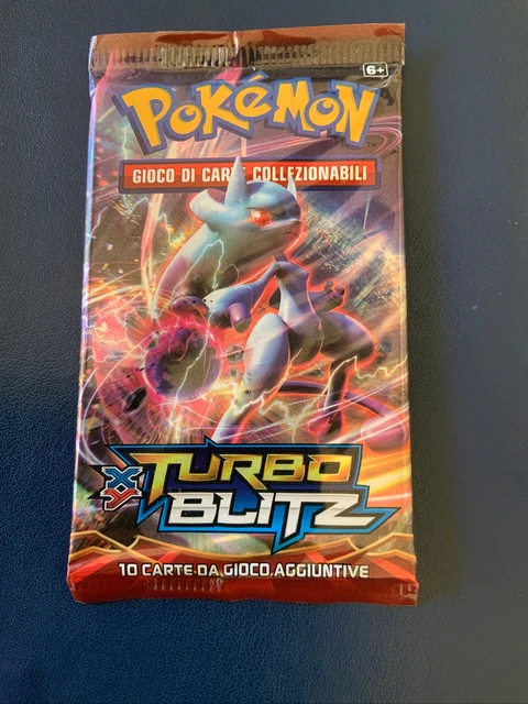 Turbo Blitz XY SEALED - Booster Pack Bustina - XY Break Through Pokemon Card Ita