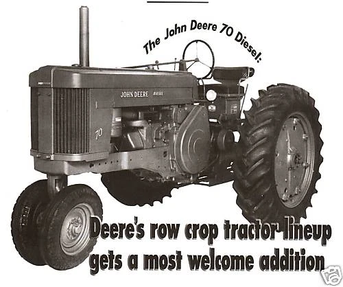 John Deere Model 70 Diesel tractor – JD 440 crawler