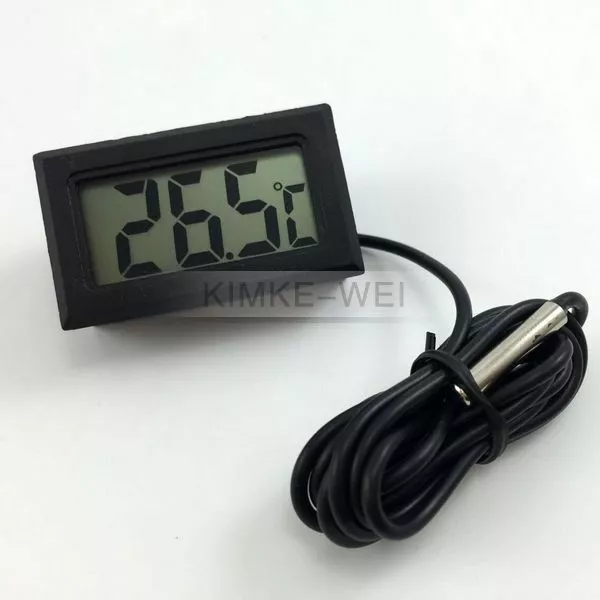 Mini LCD Digital Thermometer Temperaturmesser Temperatur Tester mit Sensor