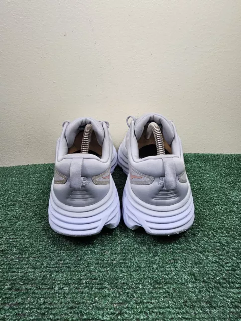 HOKA ONE ONE Bondi 8 Womens Running Shoes Size 10 B Gray 1127952 HMLR ...