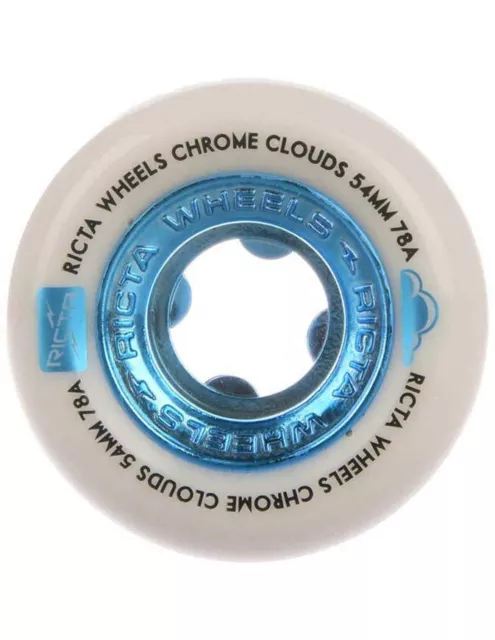 Ricta Chrome Clouds 78a Skateboard Wheels 54mm soft