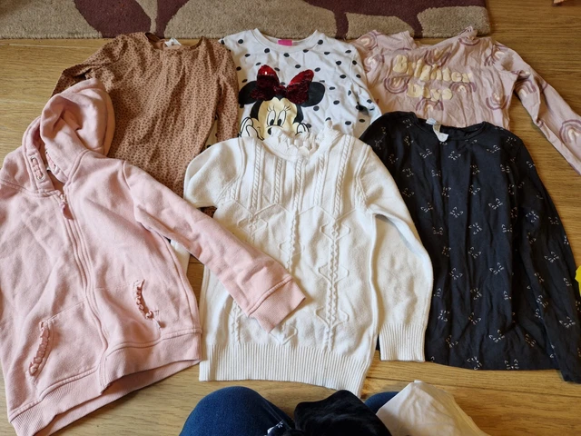 pacchetto vestiti ragazze età 6-7 anni top sboot abiti pantaloncini