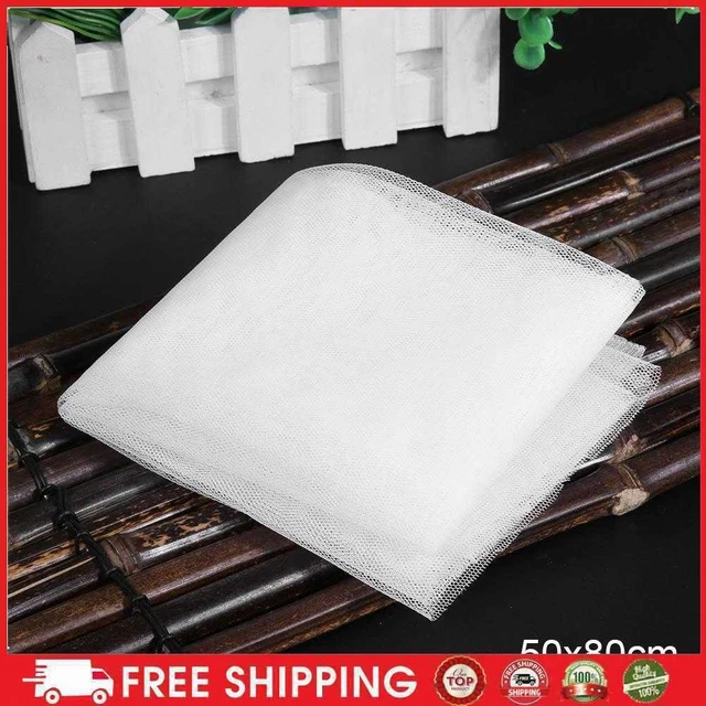 Accesorios de fieltro blanco de malla de nailon hechos a mano hágalo usted mismo artesanal para poker