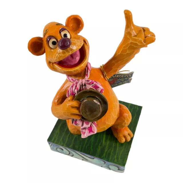Disney Traditions Enesco Jim Shore Muppets Fozzie Bear “Wakah Wakah"  4020808