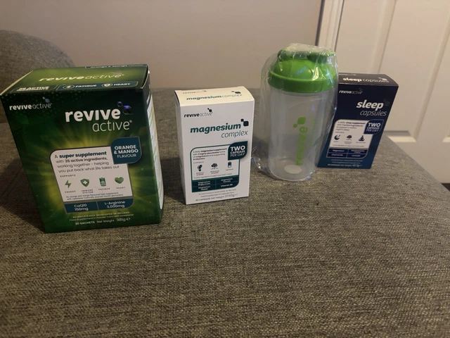 REVIVE ACTIVE SUPER Supplement 30 Sachets Support Energy, Immune, Heart ...