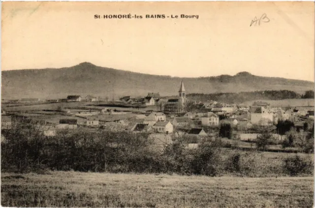 CPA St-HONORÉ-les-BAINS - Le BOURG (457053)