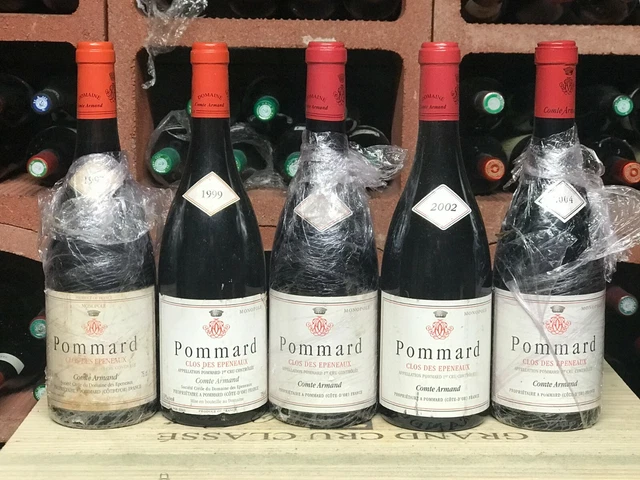 1 btle Pommard 1ercru COMTE ARMAND Clos des Epeneaux 1999 PK92 BH94 JR18,5 RVF17