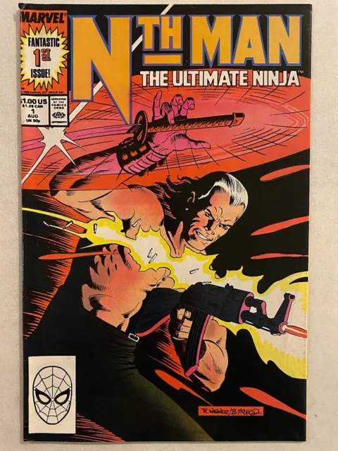 Nth Man Ultimate Ninja #1 Marvel 1989 Wagner