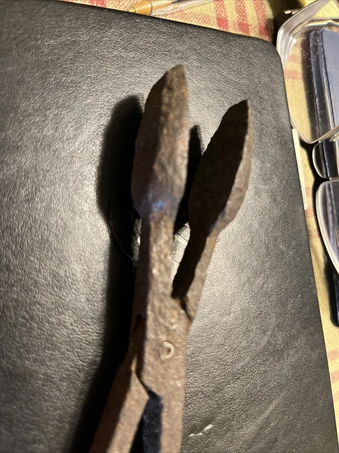 Early 18th Century Hand Forged Curling Irons Must See Super Shape American 3