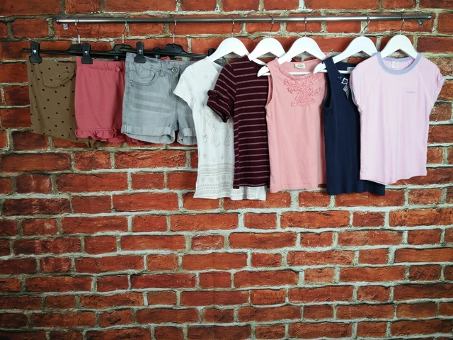 Girls Bundle Age 7-8 Years Boden Monsoon Next Shorts Tops Tees Set Summer 128Cm