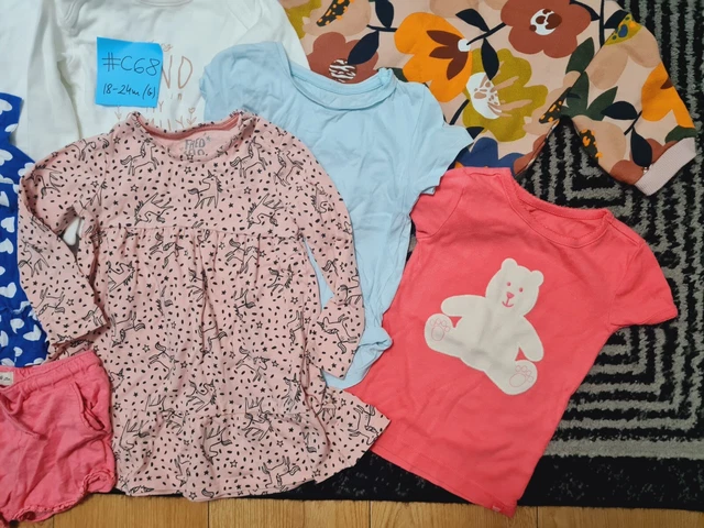 #C68 Enorme pacchetto di vestiti per bambina 18-24 mesi NEXT GEORGE ZARA DISNEY PRIM 2