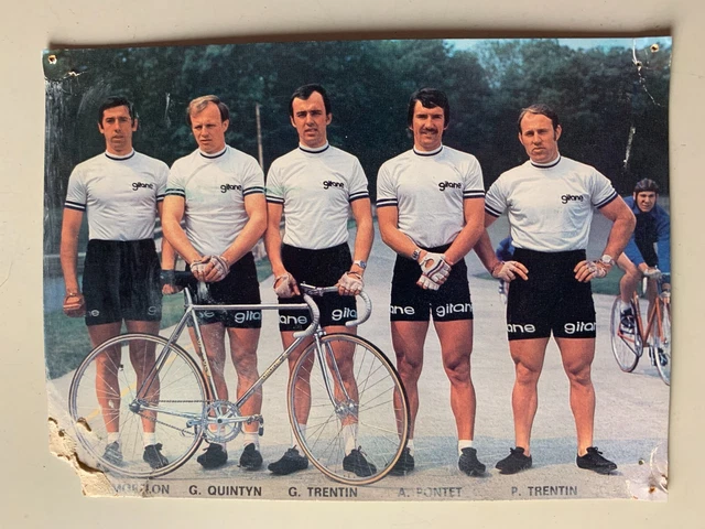 1 CARTE POSTALE Bernard Hinault équipe Renault Elf Gitane 1982 EUR 3,50 - FR