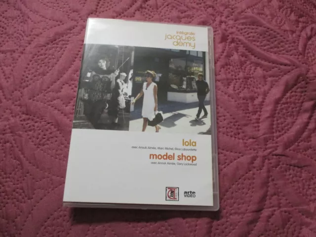 RARE! DVD 2 FILMS "LOLA / MODEL SHOP" Anouk AIMEE / Jacques DEMY