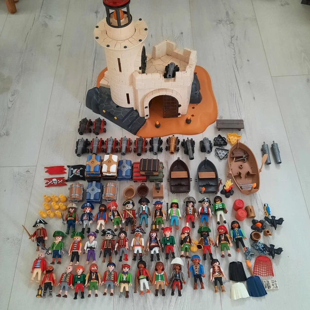 Playmobil Conquistador - Figurines 4294 / 4295 Avec Canon - Œuf De Pâques Surprise 70086 - Occasion, Bon état