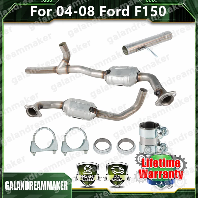 thumbnail image 2 of EPA Front Catalytic Converters For Ford F150 5.4L V8 2004-2008 – Left & Right Set 2 of 6