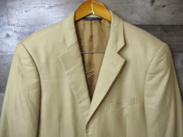 Loro Piana Blazer Mens 42 Long Camel Brown Cashmere Sport Coat Jacket Nordstrom
