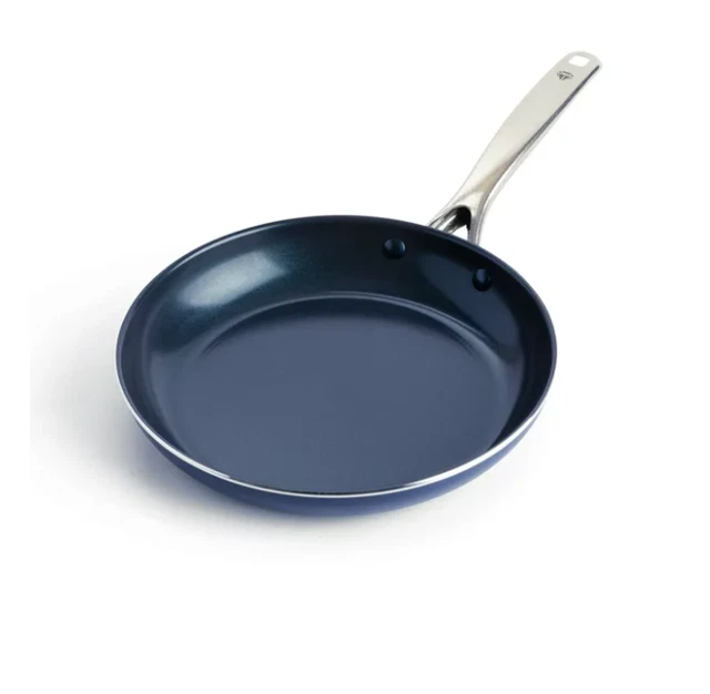 FREE SHIPPING10" Diamond Pan Toxin Free Ceramic Nonstick Safe Open Frypan/Skille