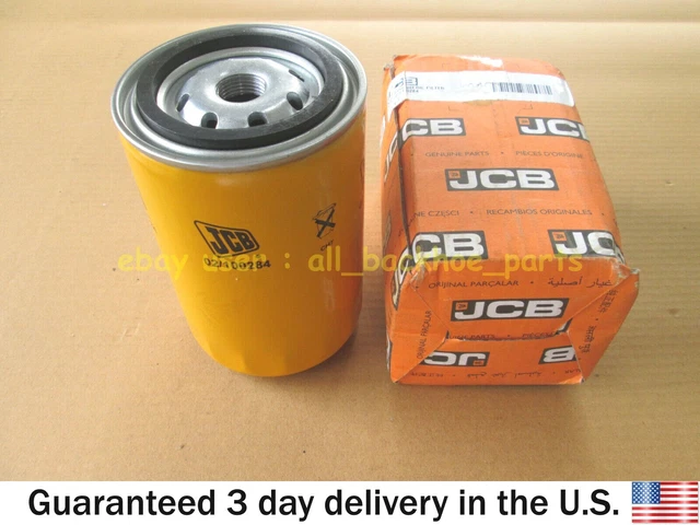 JCB BACKHOE - Genuine Jcb Oil Filter (Part No. 02/100284 02/100284A) £ ...