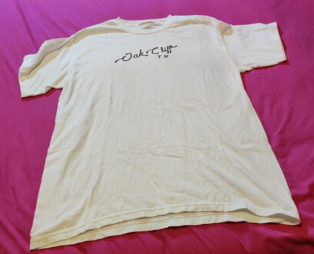 Oak Cliff Texas Short Sleeve Medium Mens Shirt Top