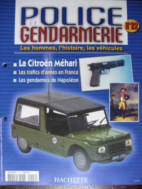 Fascicule 22 Police Gendarmerie  Citroen Mehari  / Jouet 404 Break Dinky Toys