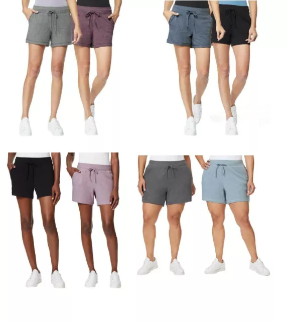 32 DEGREES Cool Women's Pull on Shorts, 1 Short, 2 Shorts