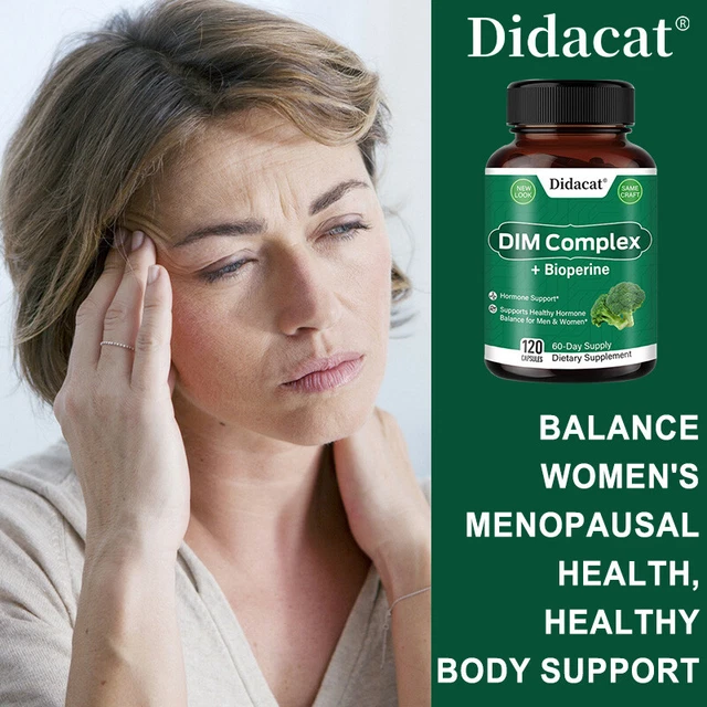 DIM COMPLEX + Bioperine Supplement Hormone,Menopausal And Prostate Health £7.79 PicClick UK