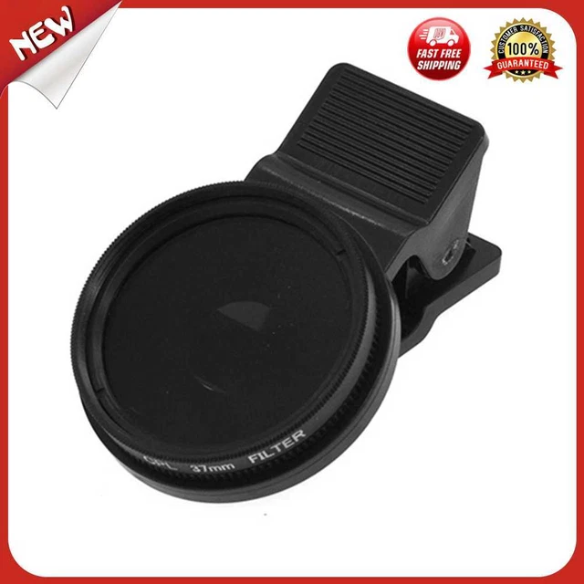 es 37mm CPL Filter with Clip for Phone Lens Ultra Slim Circular Polarizing