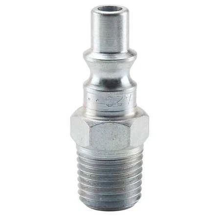 Parker A2c Coupler Plug,Steel,Mnpt,1/4 In. Pipe