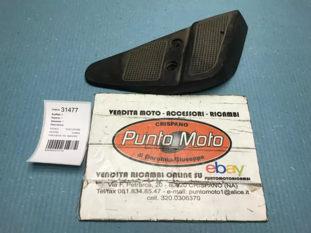 Pedalino pedana poggiapiedi posteriore destro Honda Pantheon 125-150 1998-2002