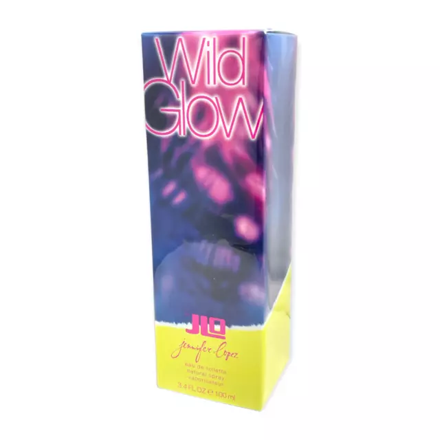 Wild Glow By JLO Jennifer Lopez Eau De Toilette Spray 3.4fl.oz./100ml New