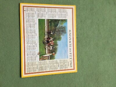CALENDRIER ALMANACH PTT 1994 oberthur lagonda duesberg dep 62 pas de calais 