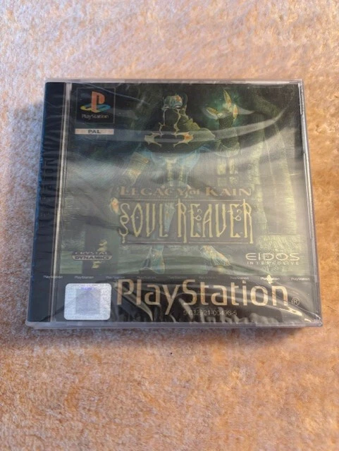 PS1 Case - NO GAME - Legacy of Kan - Soul Reaver🐗 Descubra o mundo da