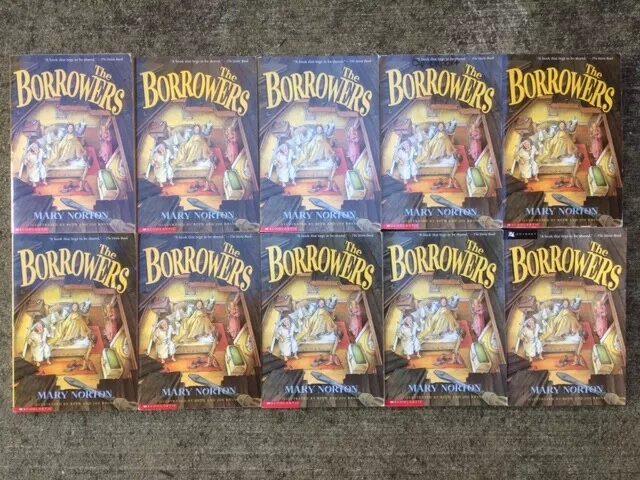 The Borrowers class set of 10 by Mary Norton guided reading lot