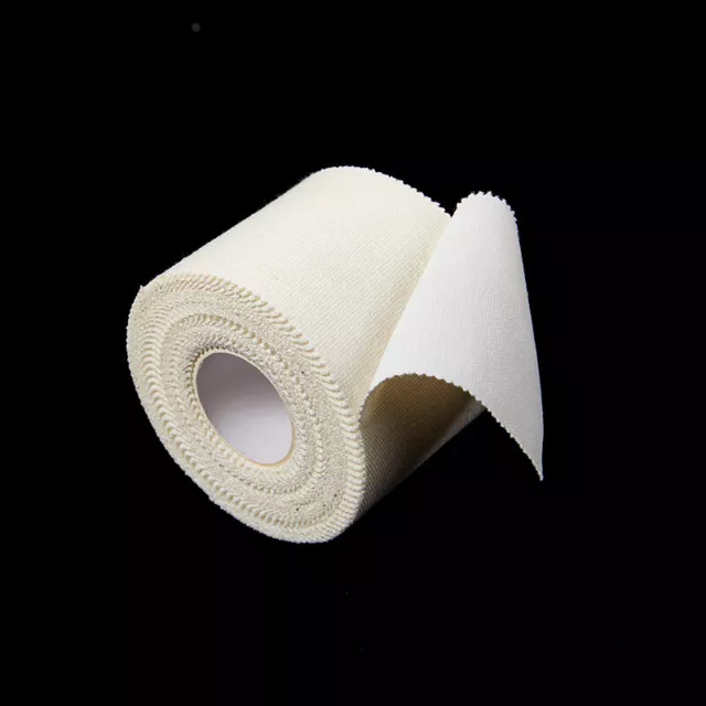 Waterproof Cotton White Premium Adhesive Tape Sport Binding Strain Injury Ca G❤D