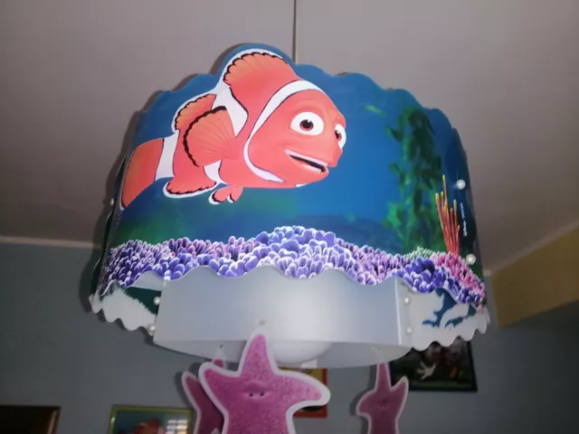 Lampadario per bambini Disney Pixar Nemo e Dory  "Slamp"