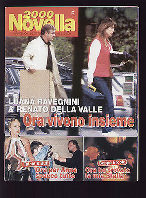 OGGI 33/2000 ALESSIA MERZ VALERIA MARINI ANNA FALCHI BRAD PITT JENNIFER ANISTON 