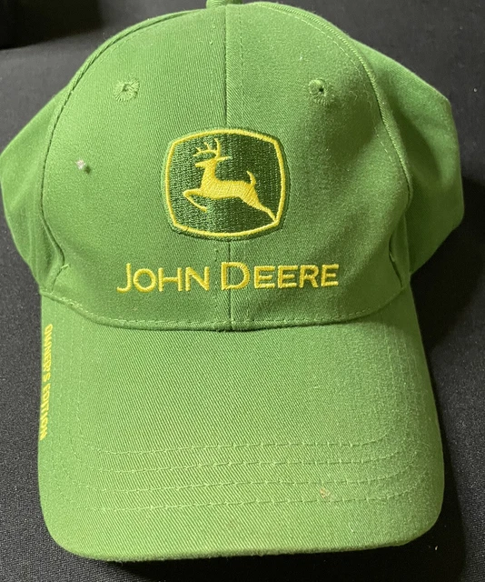JOHN DEERE CAP HAT Adjustable Cary Francis NOTHING RUNS LIKE A DEERE