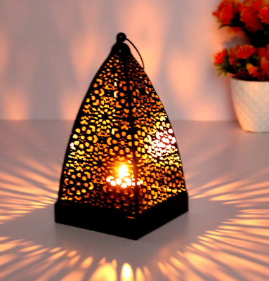 14"Moroccan Turkish Metal Table/Garden Lamp Exclusive Night Light Wedding Décor