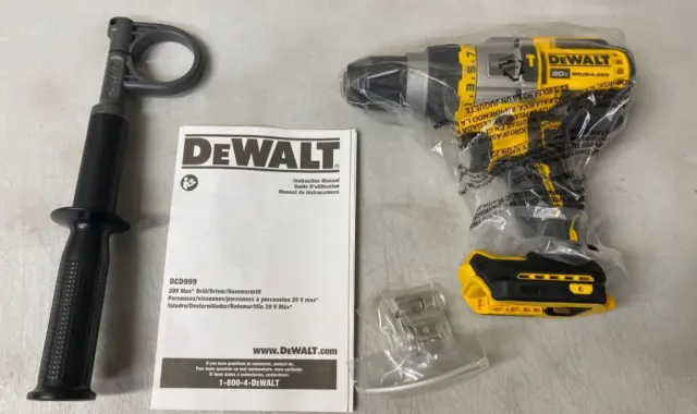 DEWALT DCD999B 20 Volt 20v Flex Brushless Cordless 1/2" Hammer Drill/Driver