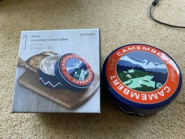 John Lewis Alpine Camembert Fornaio al formaggio - Nuovo con scatola