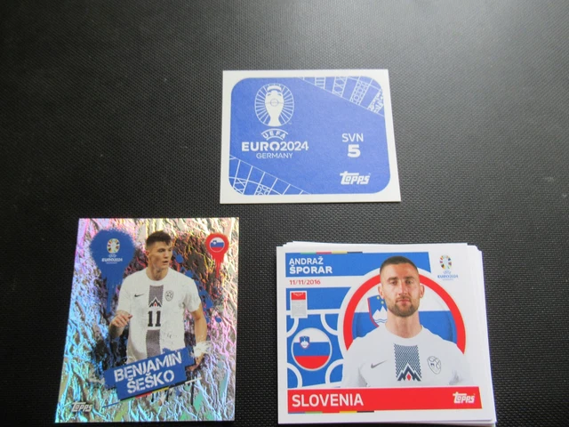 TOPPS UEFA EURO 2024 Germany Single Stickers - Intro, Host, Group A & B