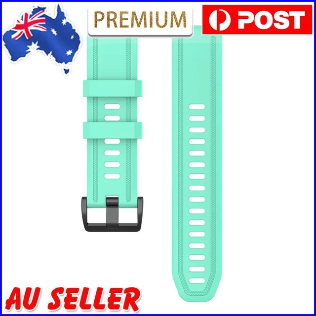 20mm Silicone Watch Band for Fenix 7S Bracelet Strap (Lake Blue)