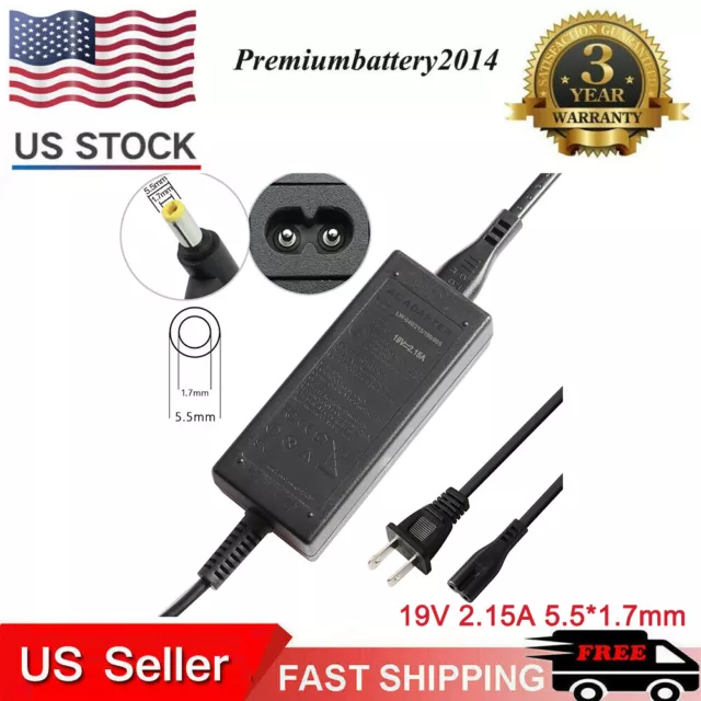 40W AC Adapter Charger KAV10 KAV60 for Acer Aspire One A110 A150 D150 D250 ZG5