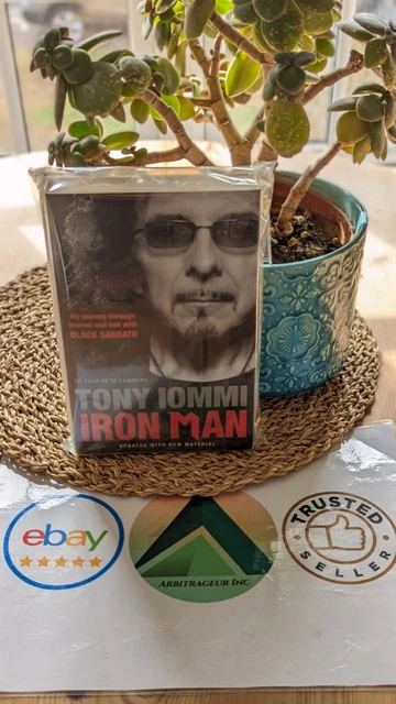5 Plettri Tony Iommi Iron Man 1mm - Confenzione Regalo Ufficiale Black Sabbath