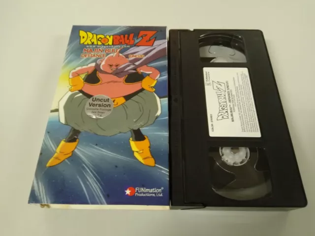 Dragonball Z Tactics Uncut VHS Majin Buu Saga DBZ Anime Akira Toriyama  Vintage 704400033537