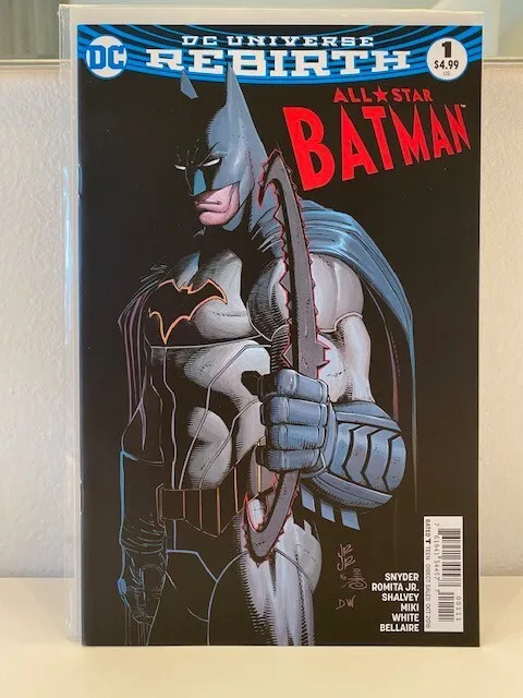 All-Star Batman 1 2 4 Nm *Pick Your Issue* Dc 2016 Rebirth *Combine Shipping*