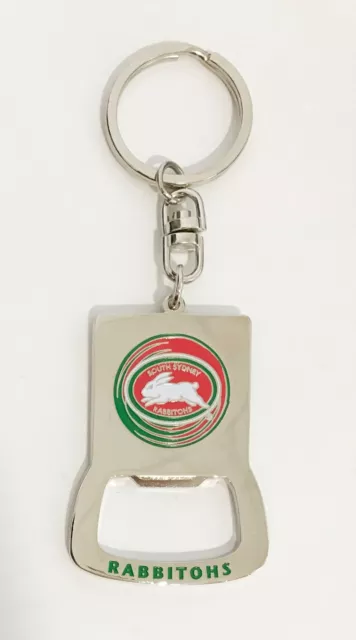 23706 South Sydney Rabbitohs Nrl Colour Logo Bottle Opener Key Ring Keyring