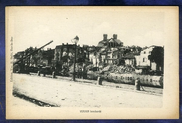 Stéréoscopie Guerre 14/18 – Ruines De Parroy – Photo Ancienne