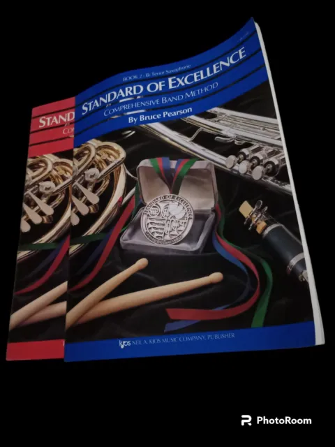 Standard of Excellence Comprehensive Band Method Bb Tenor Saxophone Book 1 & 2